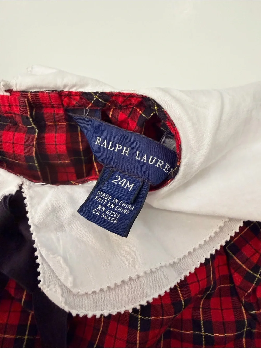Ralph Lauren Tartan Plaid holiday dress set